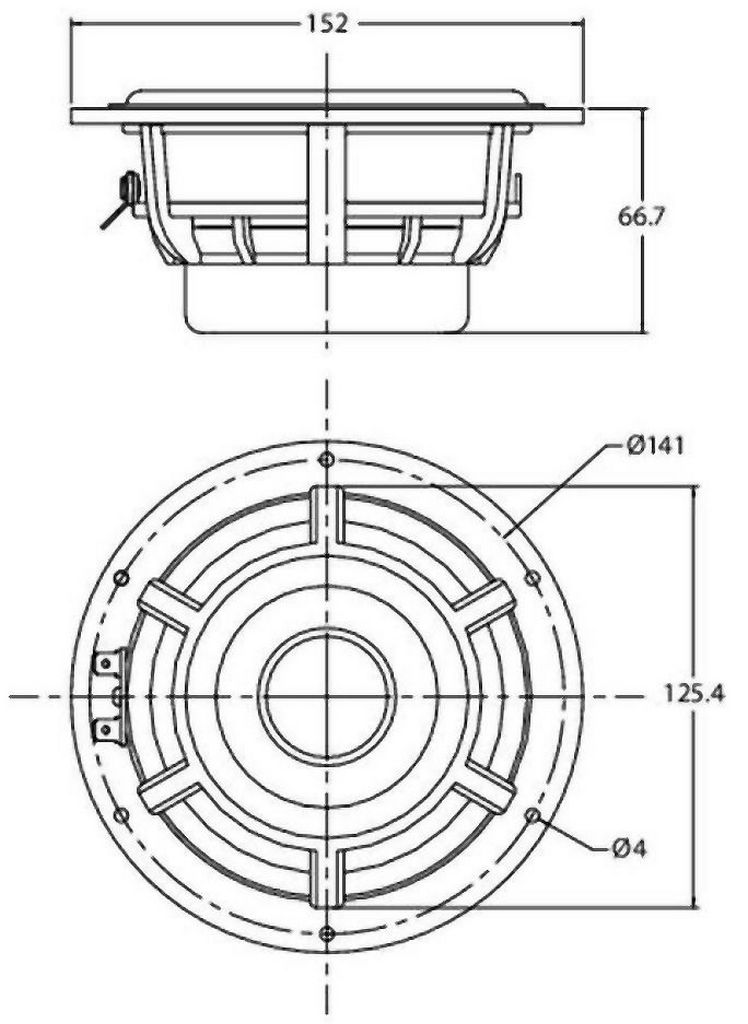 Dayton Audio - 5½" Esoteric Woofer - ES140TIA-8