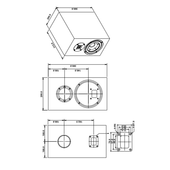 SB Acoustics - Bromo Speaker Kit