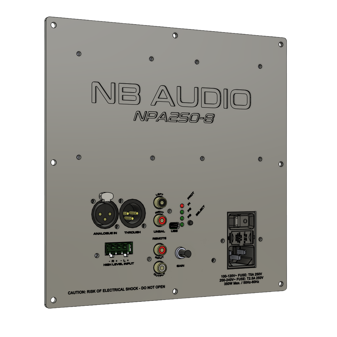 NB AUDIO - NPA DSP Plate Amplifiers