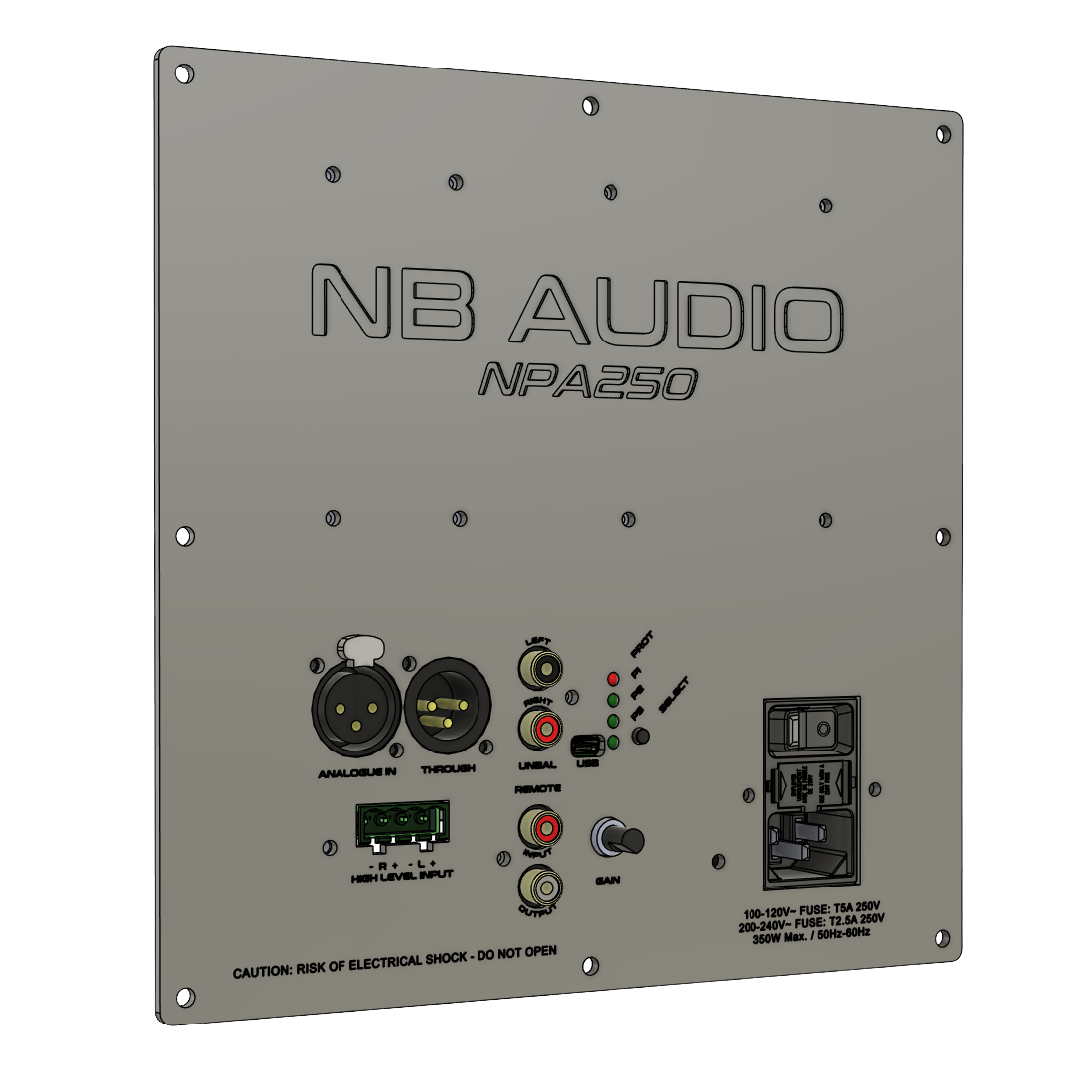 NB AUDIO - NPA DSP Plate Amplifiers