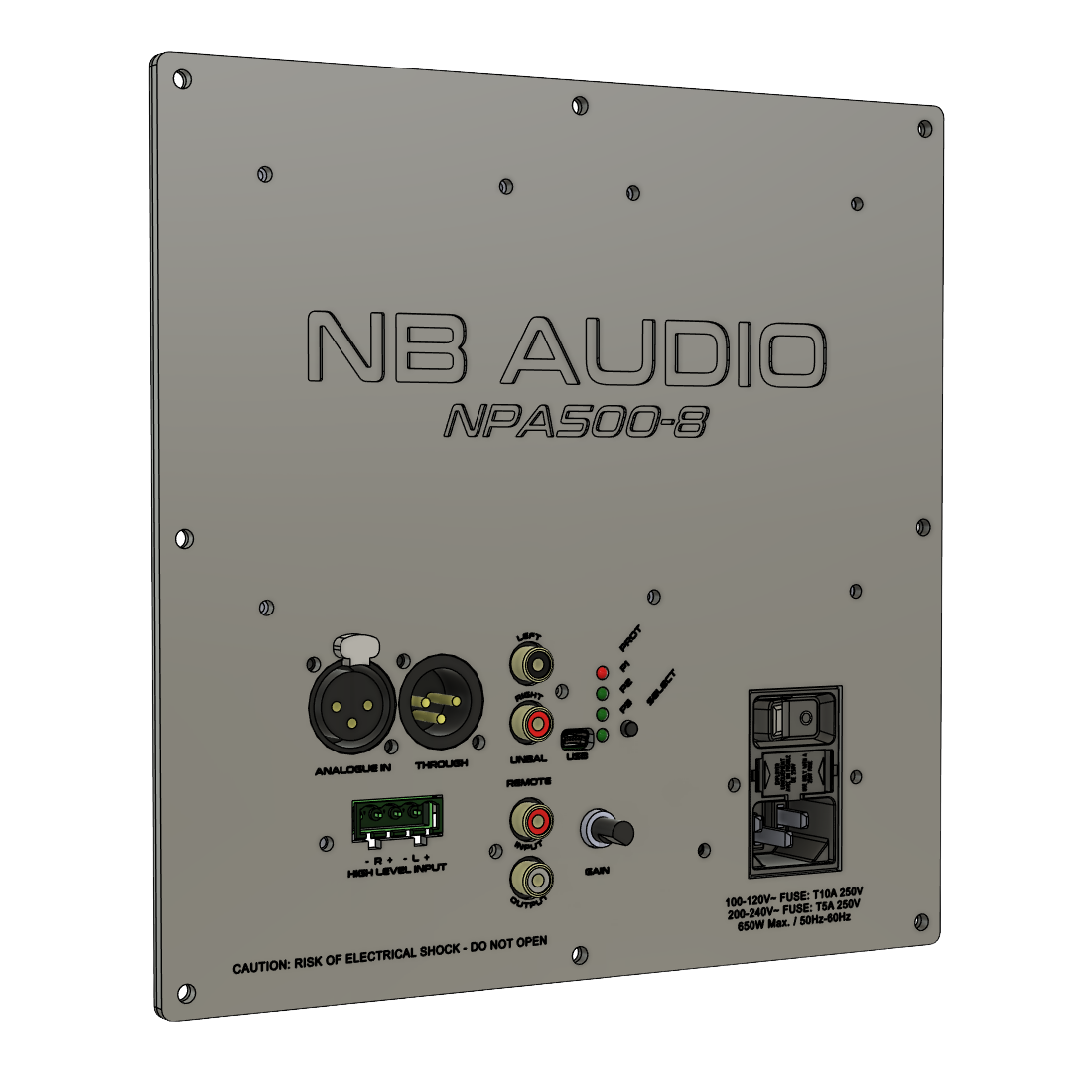 NB AUDIO - NPA DSP Plate Amplifiers