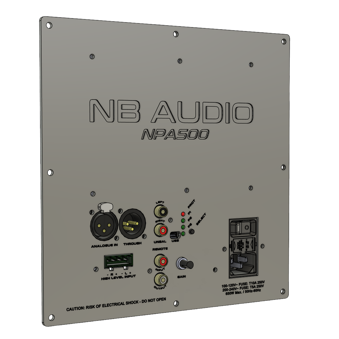 NB AUDIO - NPA DSP Plate Amplifiers