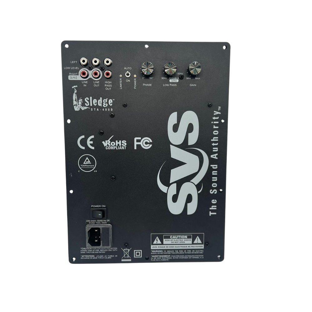 Sledge - STA-400D Plate Amplifier to suit SVS PB12-NSD Subwoofer