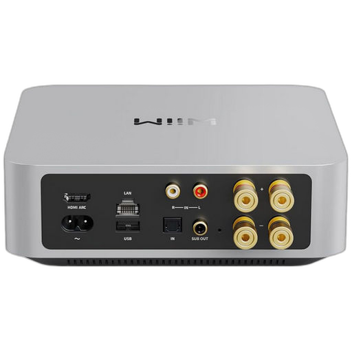 WiiM Amp - Amp Streaming Amplifier - Silver