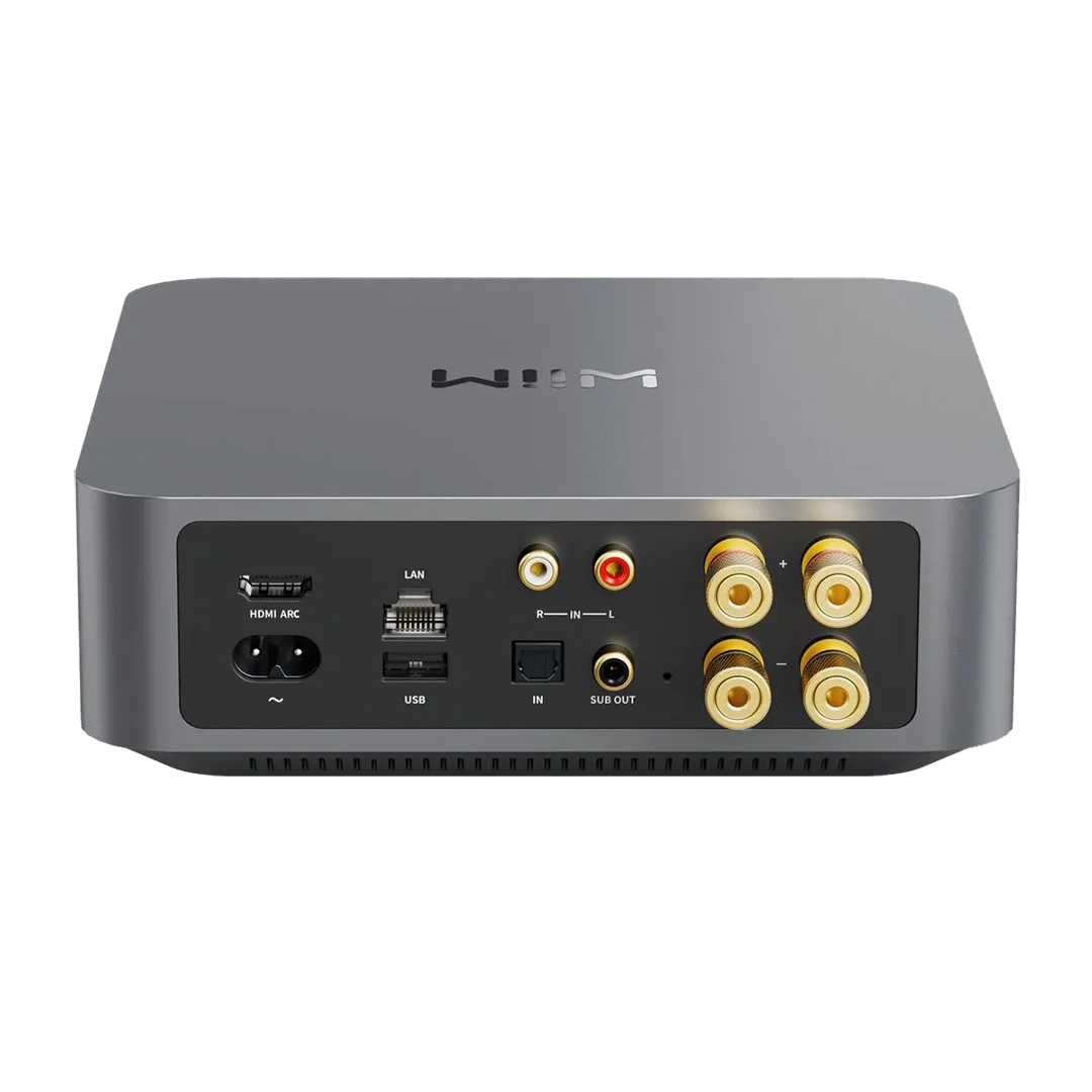 WiiM Amp - Amp Streaming Amplifier - Space Grey