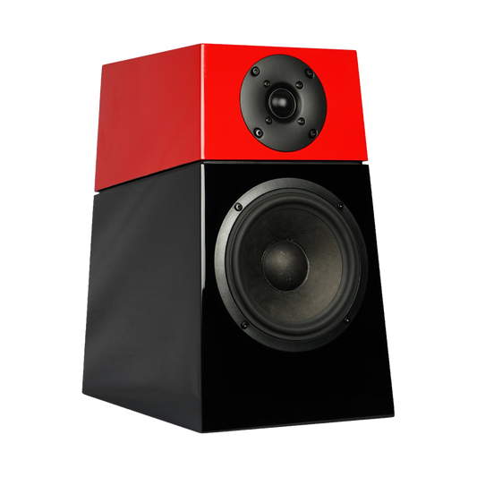 SB Acoustics Tifa 6 open-source 2-way stand-mount speaker kit.