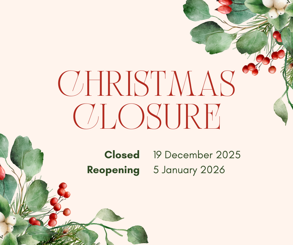 Christmas Closure