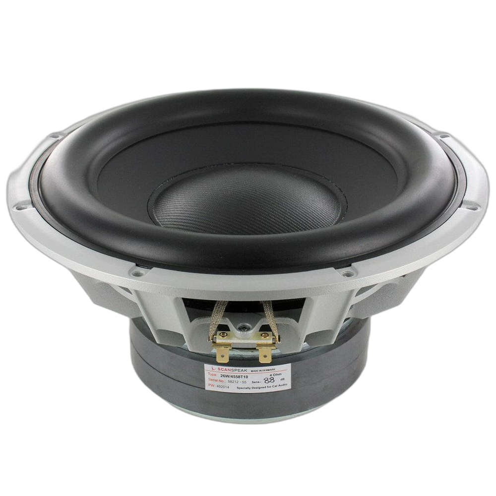 Scan-Speak - 10" Automotive Subwoofer - 26W/4558T06