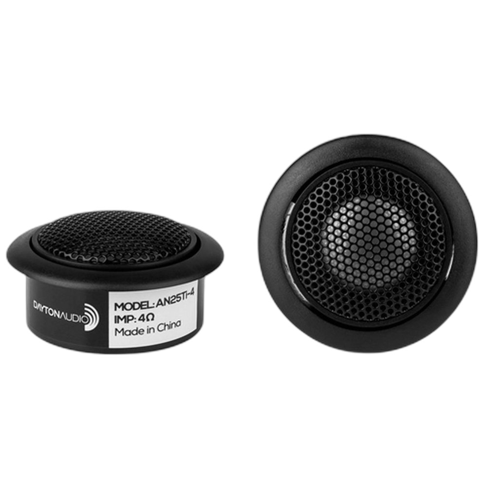 Dayton Audio - 1" ND Titanium Dome Tweeter - AN25TI-4