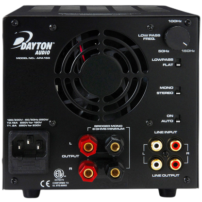 Dayton Audio - 150W Amplifier Class A/B - APA150