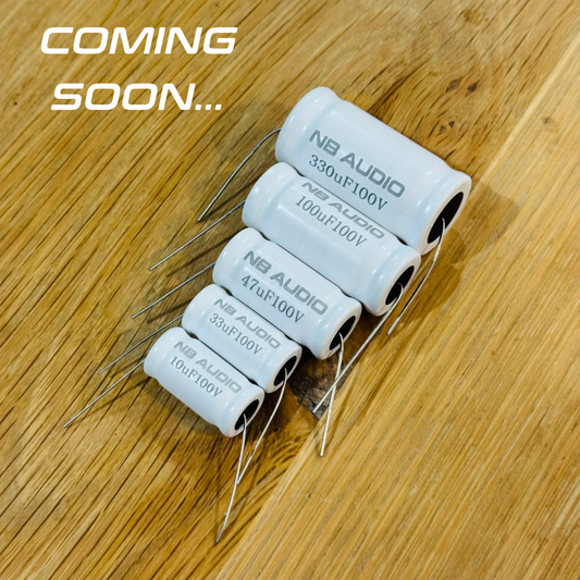 NB Audio - Axial Electrolytic Capacitors - 10% Tolerance