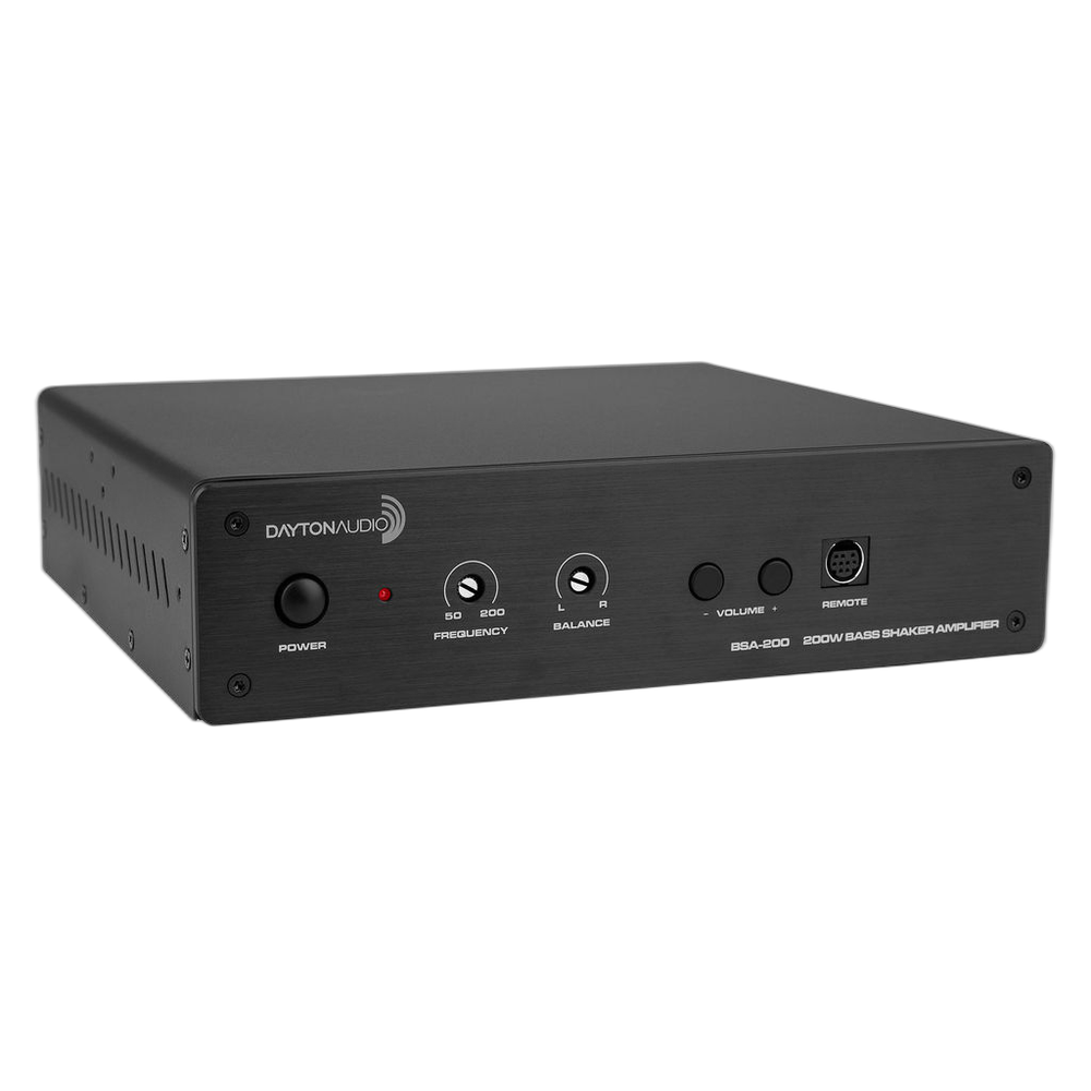 Dayton Audio - 200W Bass Shaker Amplifier - BSA-200