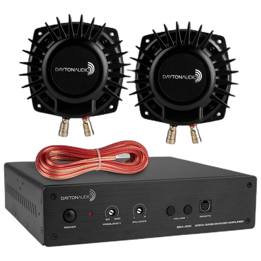 Dayton Audio - Dual Bass Shaker Couch Kit - BSK2