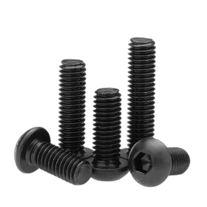 Black Round Head Screws