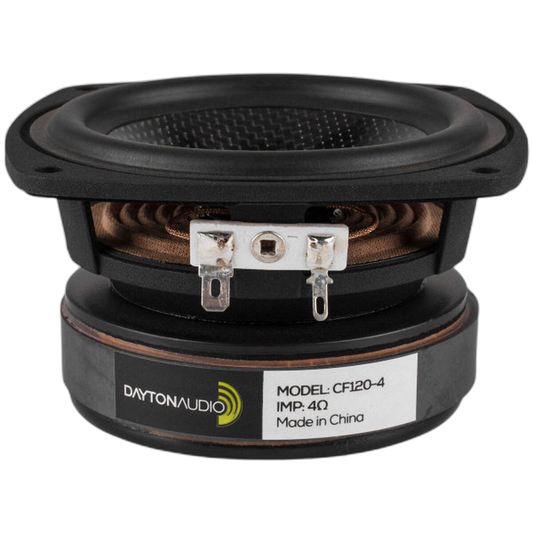 Dayton Audio - 4½" Mid-Woofer Carbon Fibre - CF120-4