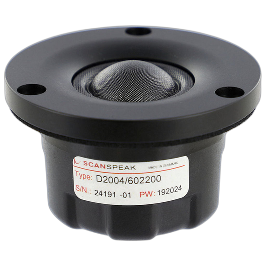 Scan-Speak - ¾" Illuminator Dome Tweeter - D2004/602200