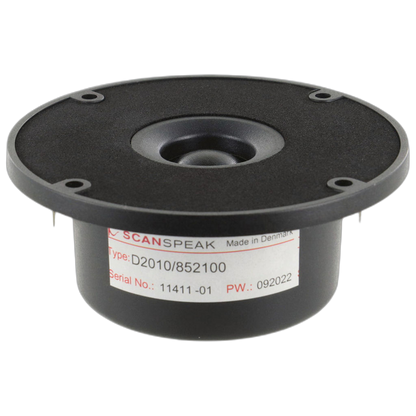 Scan-Speak - ¾" Classic Dome Tweeter - D2010/852100