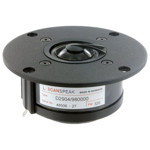 Scan-Speak - 1" Dome Tweeter Aluminium - D2904/980000