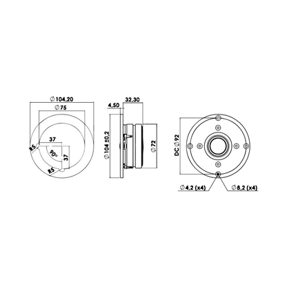 Scan-Speak - 1½" Classic Midrange - D3806/820000