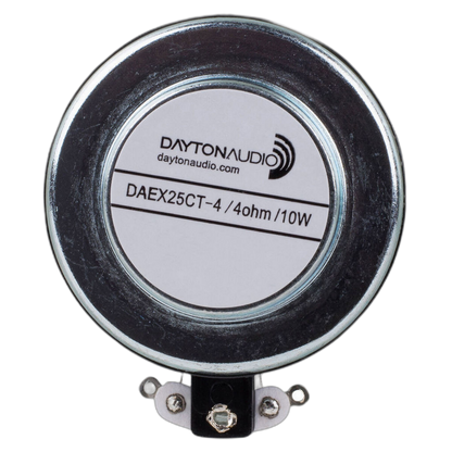 Dayton Audio - 10W 25mm Sound Exciter - DAEX25CT-4