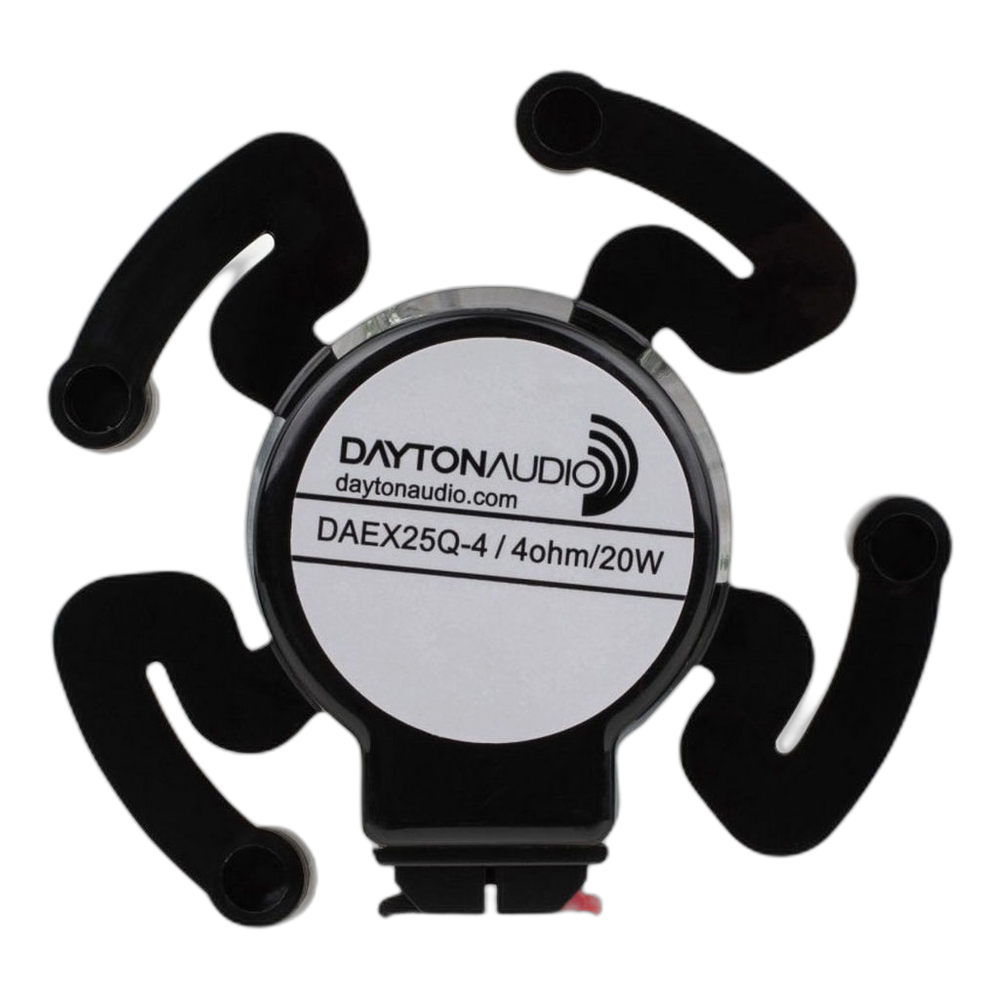 Dayton Audio - 20W 25mm Sound Exciter Quad-Arm - DAEX25Q-4