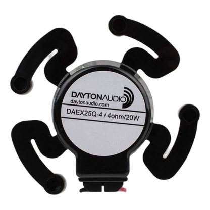 Dayton Audio - 20W 25mm Sound Exciter Quad-Arm - DAEX25Q-4
