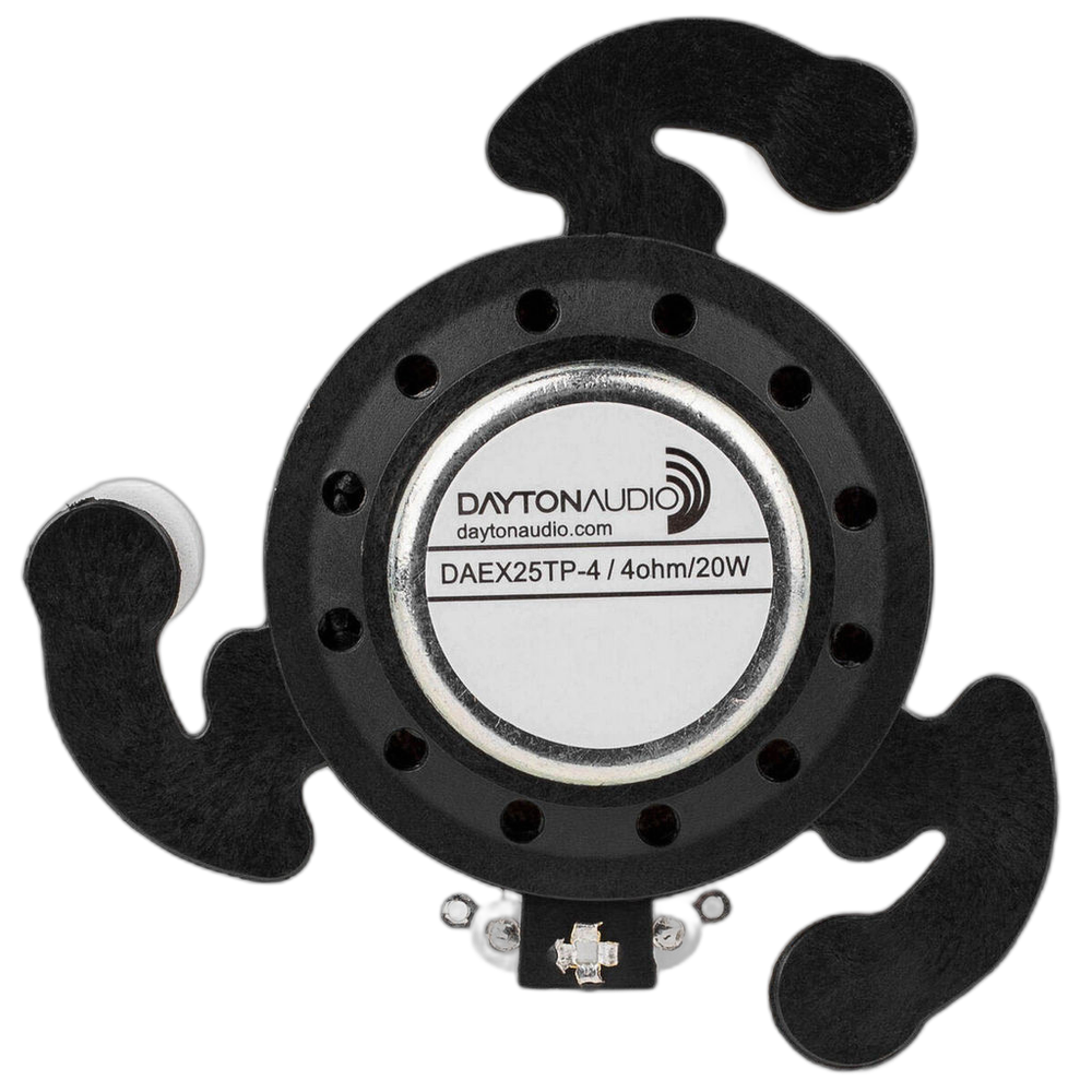 Dayton Audio - 20W 25mm Sound Exciter Tri-Arm - DAEX25TP-4