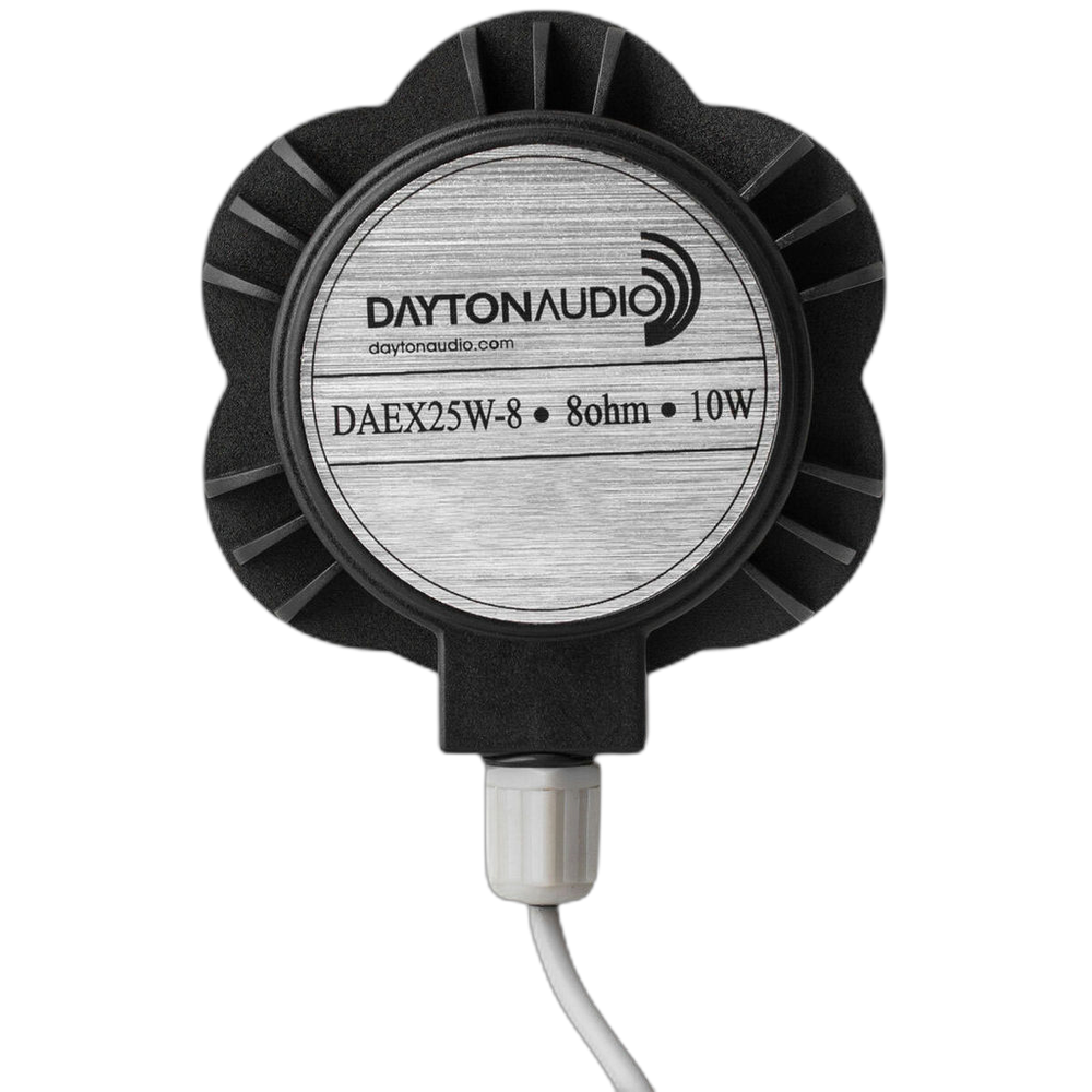 Dayton Audio - 10W 25mm Sound Exciter Waterproof - DAEX25W-8