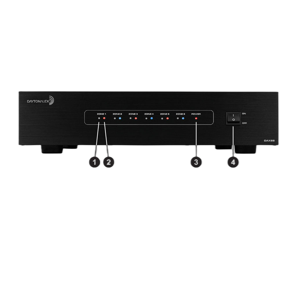 Dayton Audio - 8x8 Audio Matrix Bundle - DAX88KIT