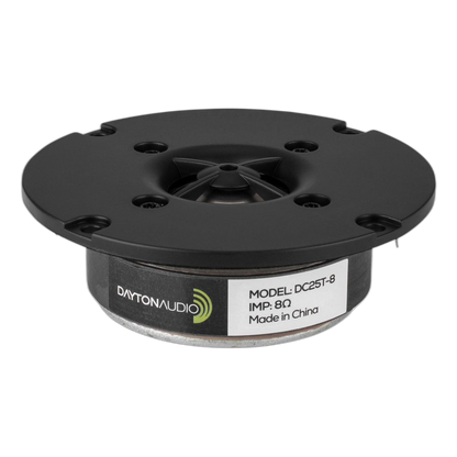 Dayton Audio - 1" Dome Tweeter Titanium - DC25T-8