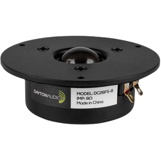 Dayton Audio - 1⅛" Silk Dome Shielded Tweeter - DC28FS-8