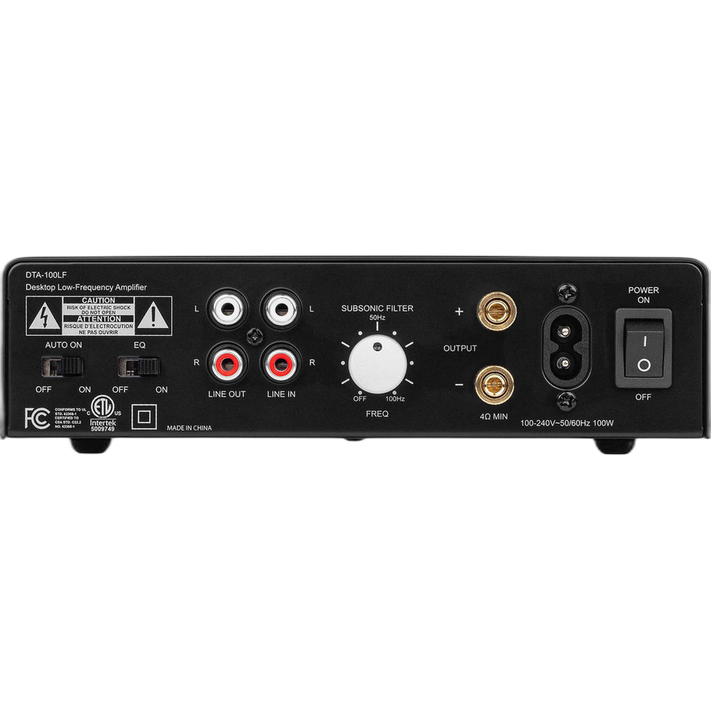 Dayton Audio - 100W Subwoofer Amplifier - DTA-100LF
