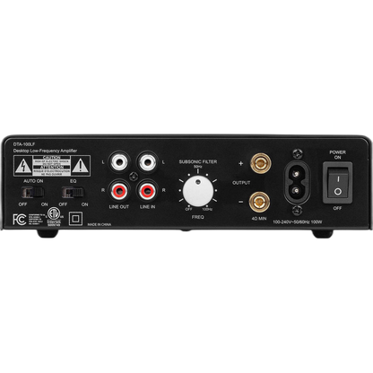 Dayton Audio - 100W Subwoofer Amplifier - DTA-100LF