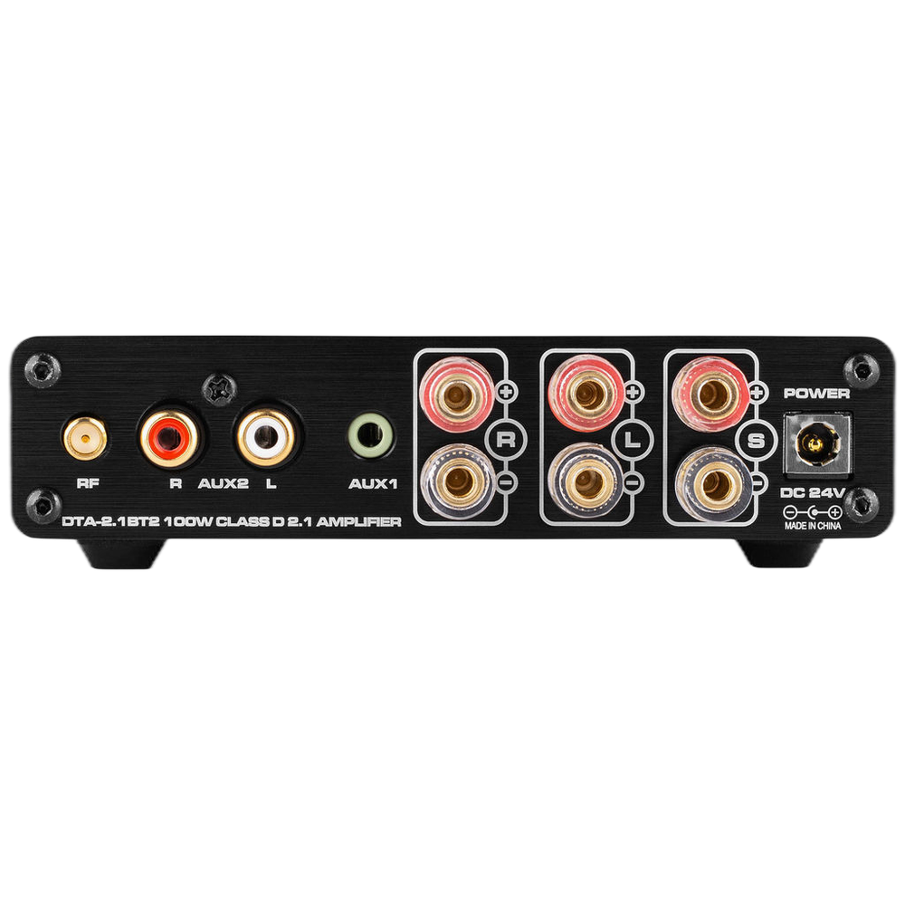 Dayton Audio - 100W 2.1 Amplifier with Wireless BT - DTA-2.1BT2