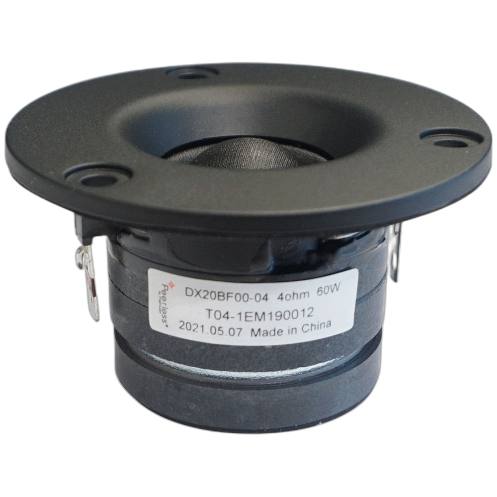 Peerless - ¾" Dome Tweeter Silk - DX20BF00-04