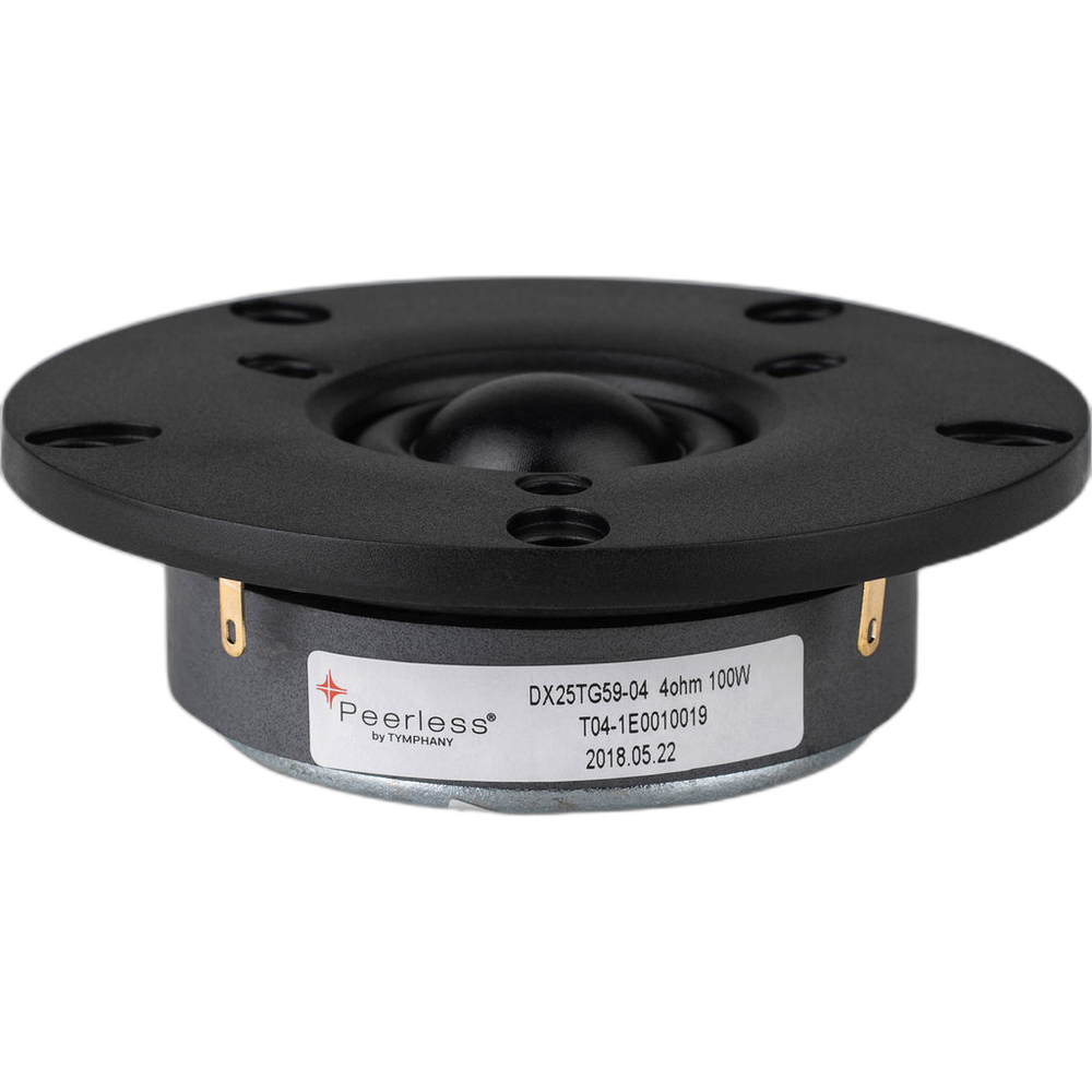 Peerless - 1" Silk Dome Tweeter - DX25TG59-04