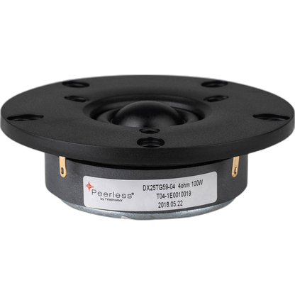 Peerless - 1" Silk Dome Tweeter - DX25TG59-04