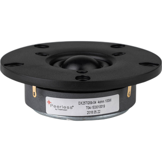 Peerless - 1" Silk Dome Tweeter - DX25TG59-04