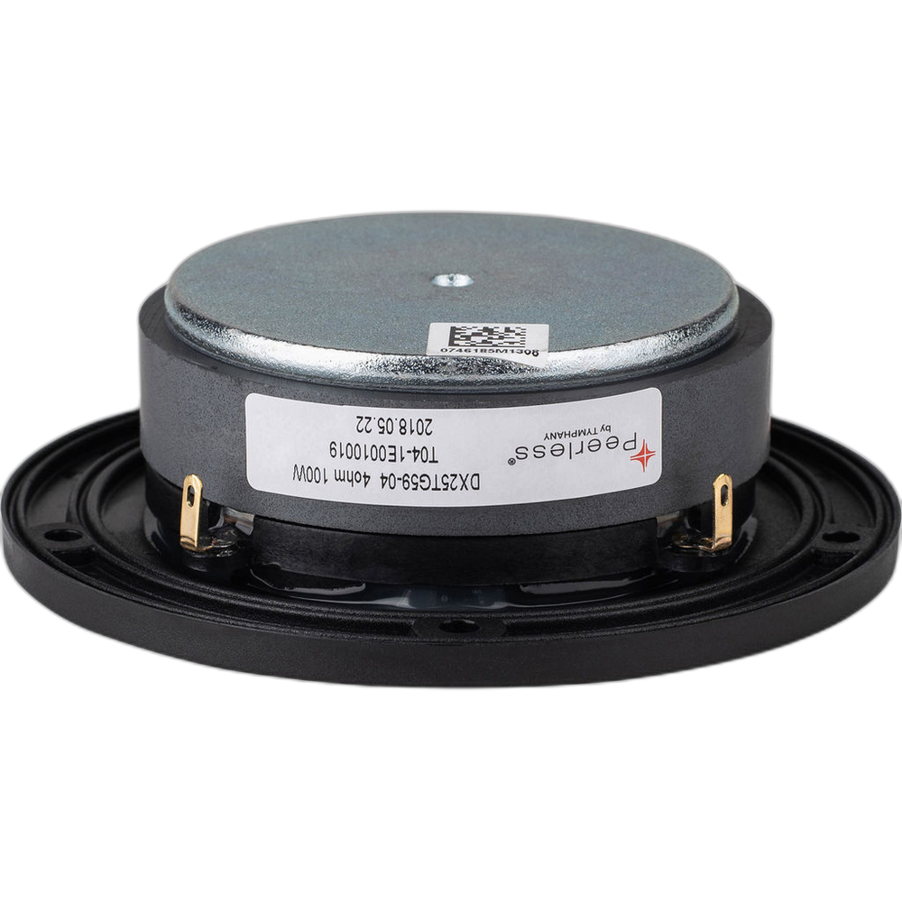 Peerless - 1" Silk Dome Tweeter - DX25TG59-04