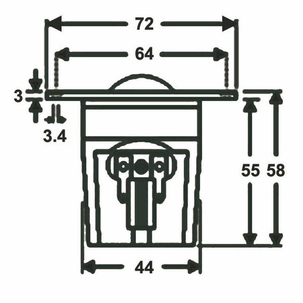 Morel - 1⅛" Dome Tweeter 8 Ohm - ET448