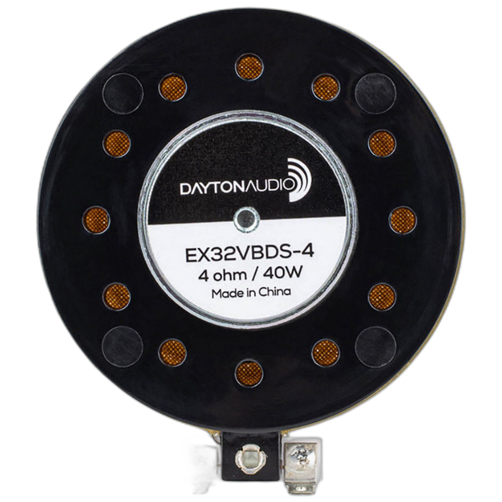 Dayton Audio - 40W 32mm Sound Exciter Mid-Bass - EX32VBDS-4