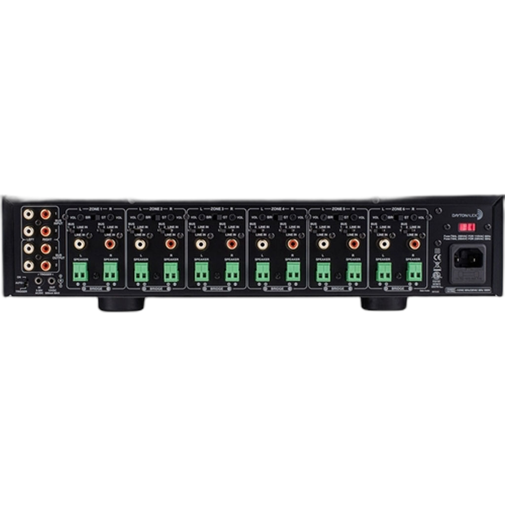 Dayton Audio - 12-Channel Class A/B Multi-Zone Amplifier - MA1240A
