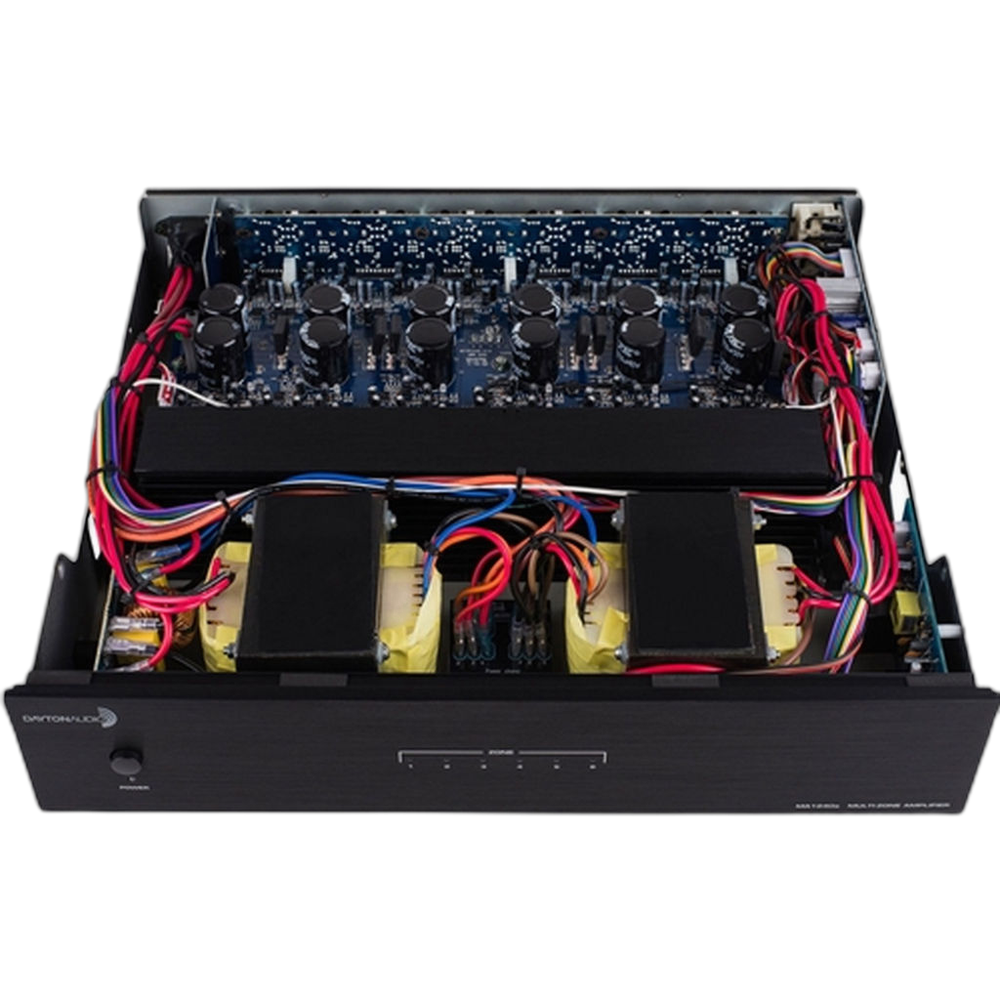 Dayton Audio - 12-Channel Class A/B Multi-Zone Amplifier - MA1240A