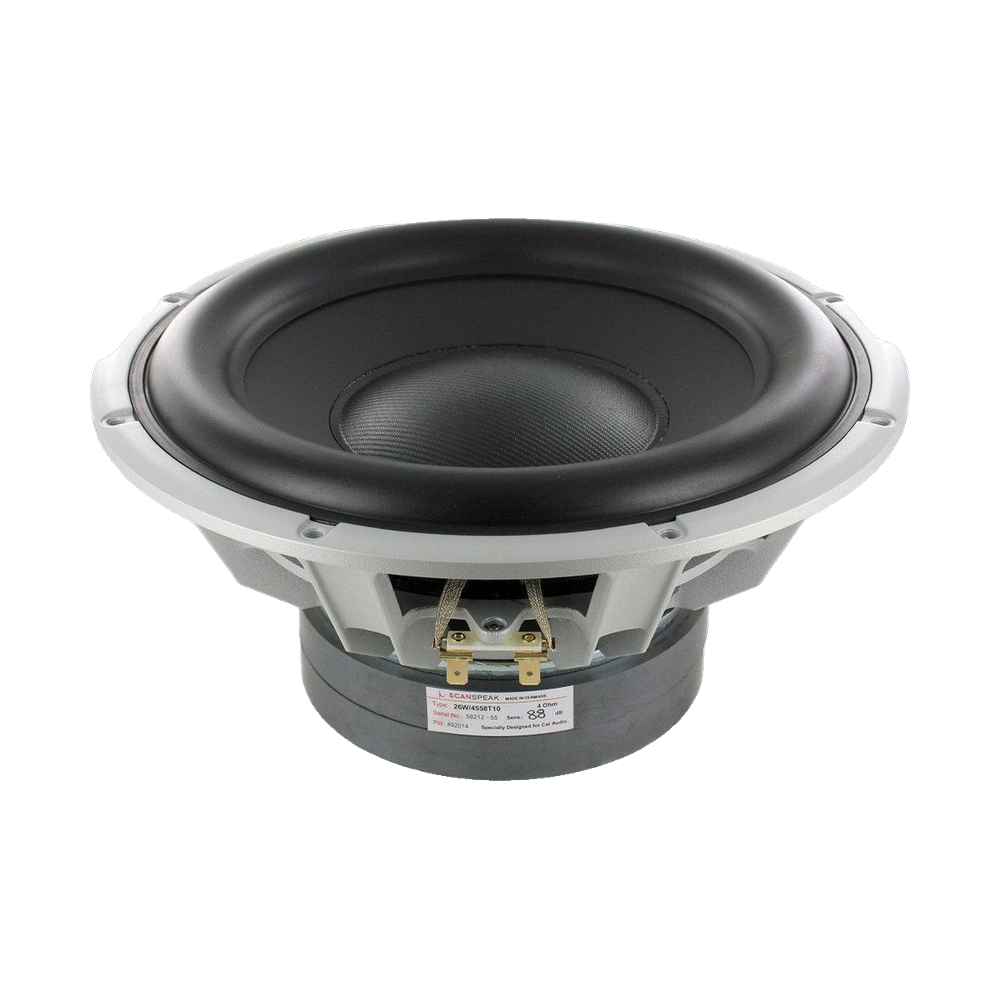 Scan-Speak - 10" Automotive Subwoofer - 26W/4558T06