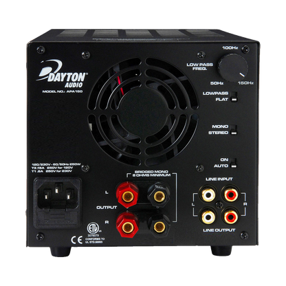 Dayton Audio - 150W Amplifier Class A/B - APA150