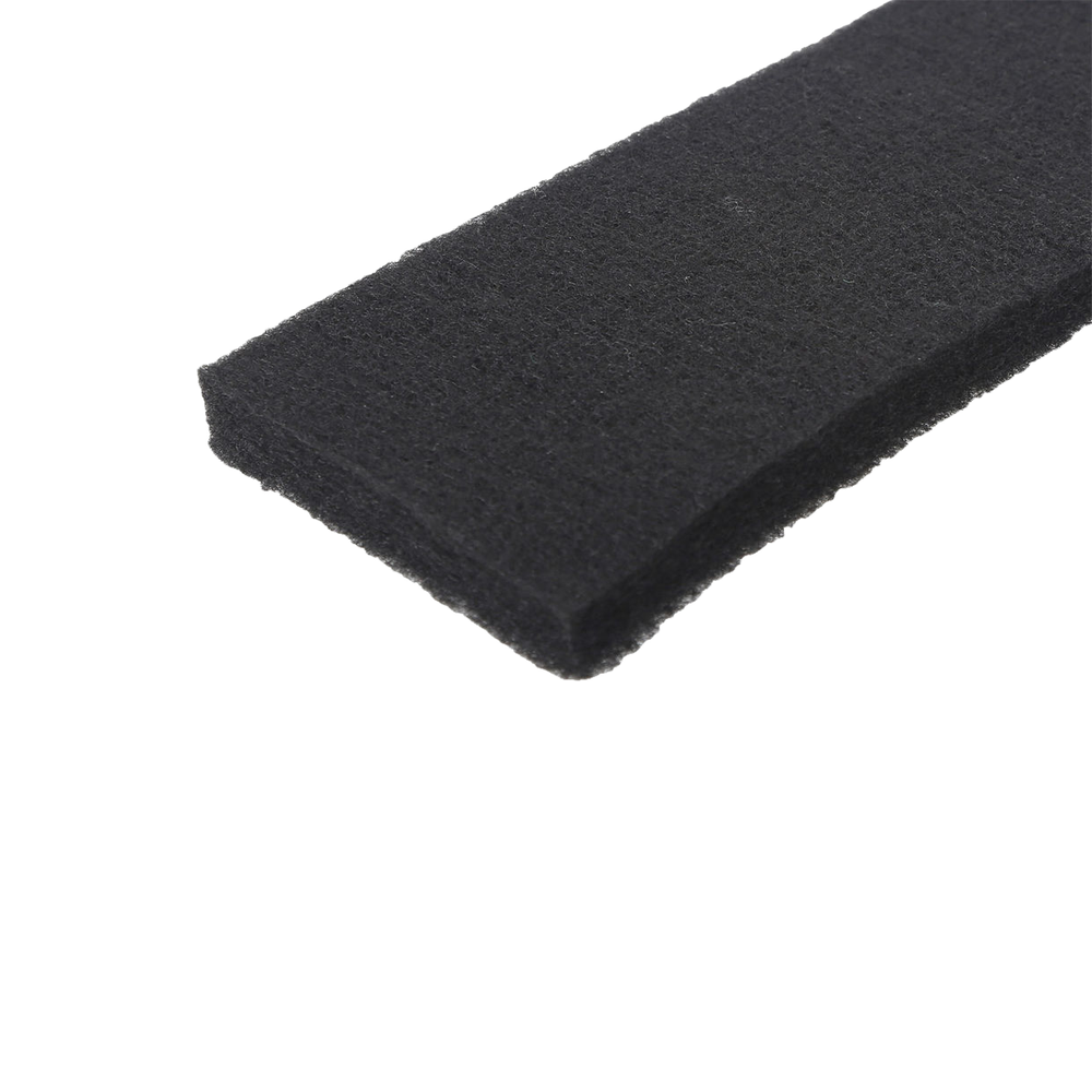 Acoustic Felt Sheet, Black, 600 x 120 x 25mm - AUT120600