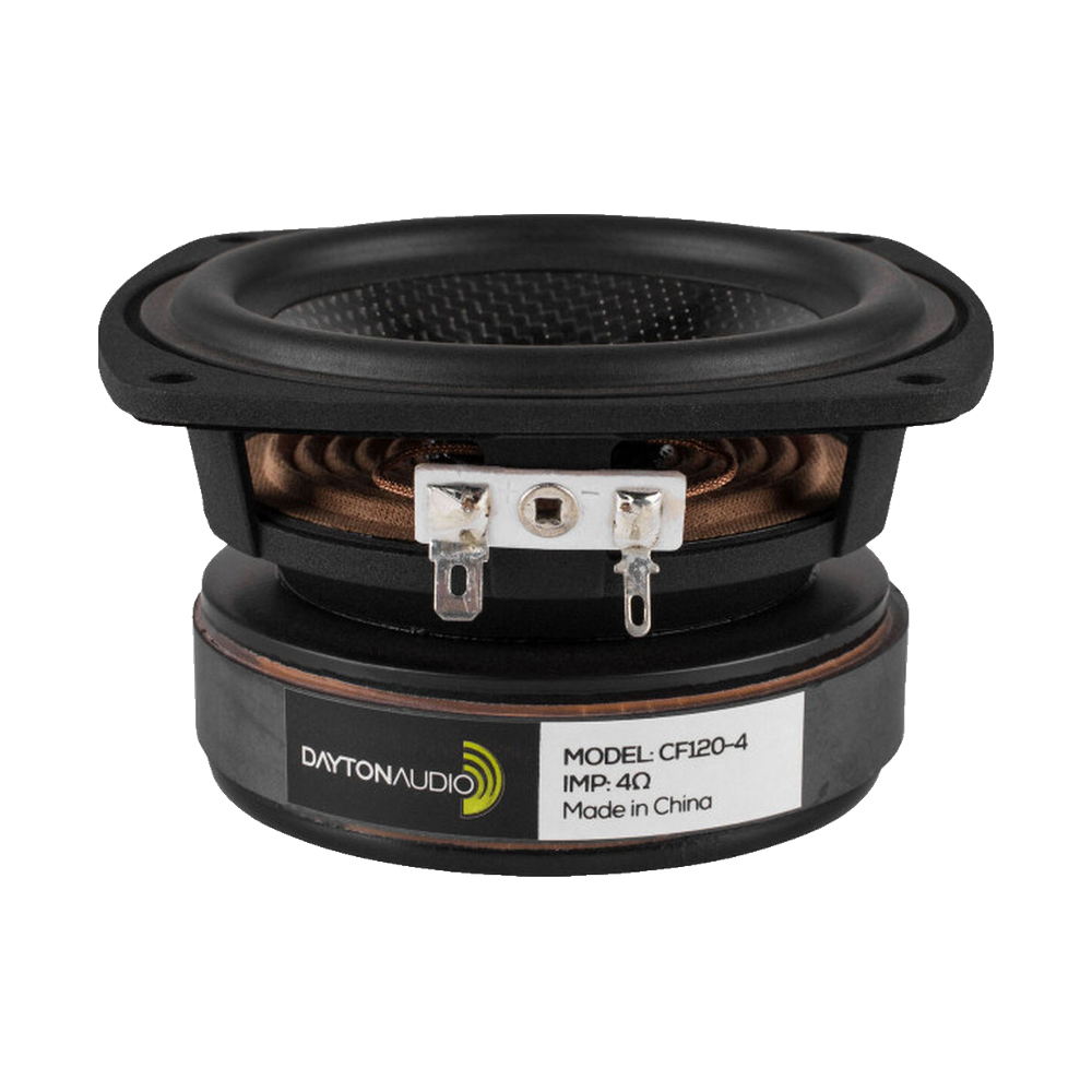 Dayton Audio - 4½" Mid-Woofer Carbon Fibre - CF120-4