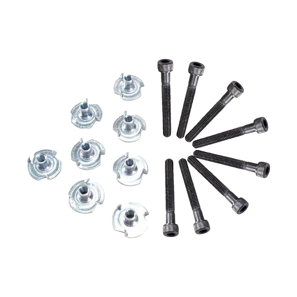 Cast Frame Mounting Kit, #10-32 x 38mm Bolts & T-Nuts - CFMK-8