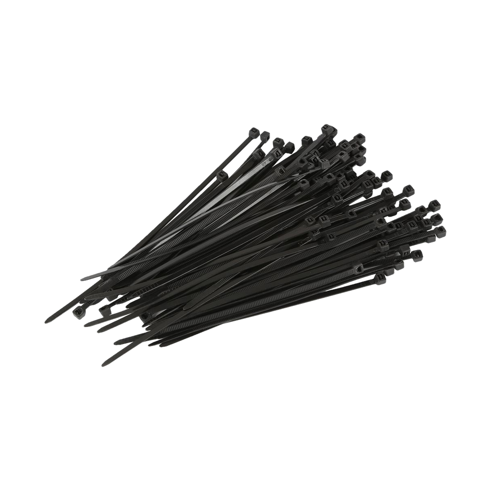Cable Ties, Black, 142 x 3.6mm, 100 Pack - CT3614BK