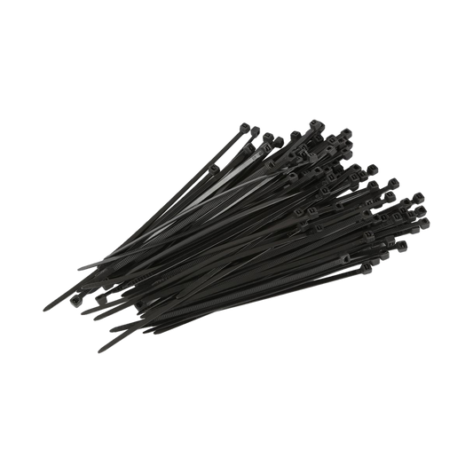 Cable Ties, Black, 142 x 3.6mm, 100 Pack - CT3614BK